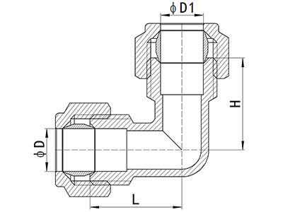 Coude à compression HS320-004