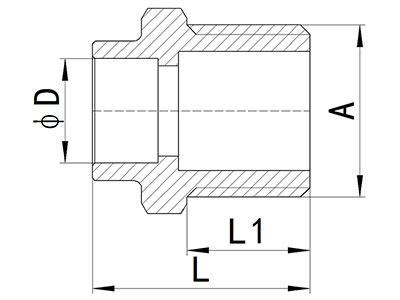 Raccord à braser mâle HS340-002