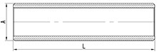 Mamelon entièrement fileté en laiton HS330-009