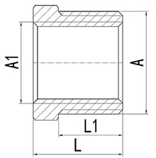 Réducteur en laiton HS330-010