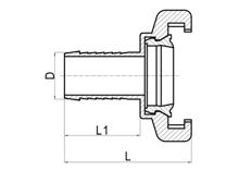 Connecteur rapide pour tuyaux, HS190-052