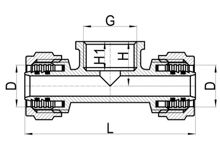  Té femelle C×FI, HS210-013